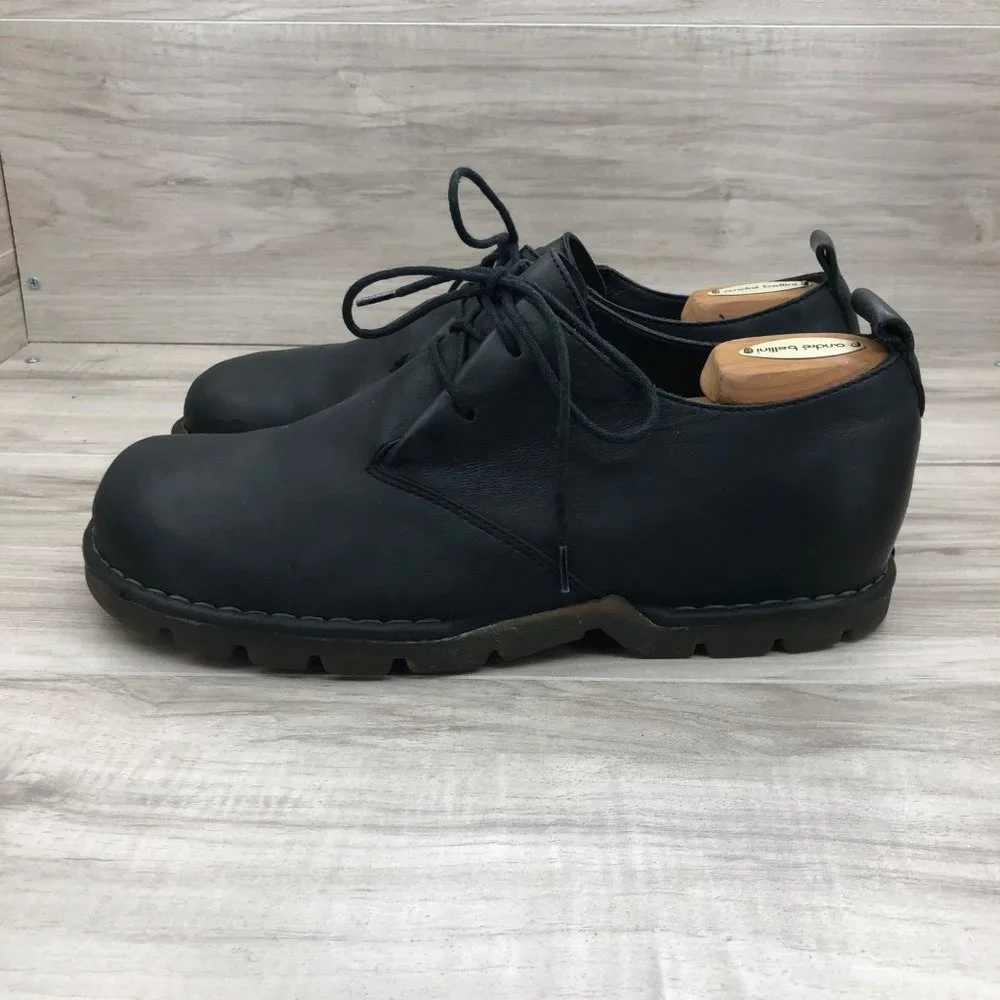 Cole Haan Shoes Mens 11 M Black Leather Lace Up Chunky Chukka Casual